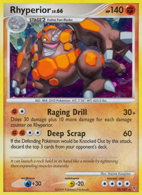 Rhyperior — Supreme Victors card #10