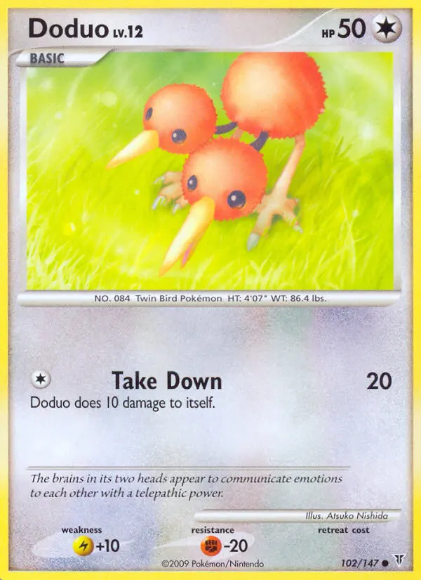 Doduo — Supreme Victors card #102