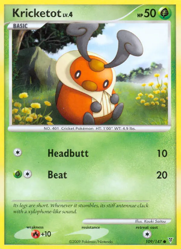 Kricketot — Supreme Victors card #109