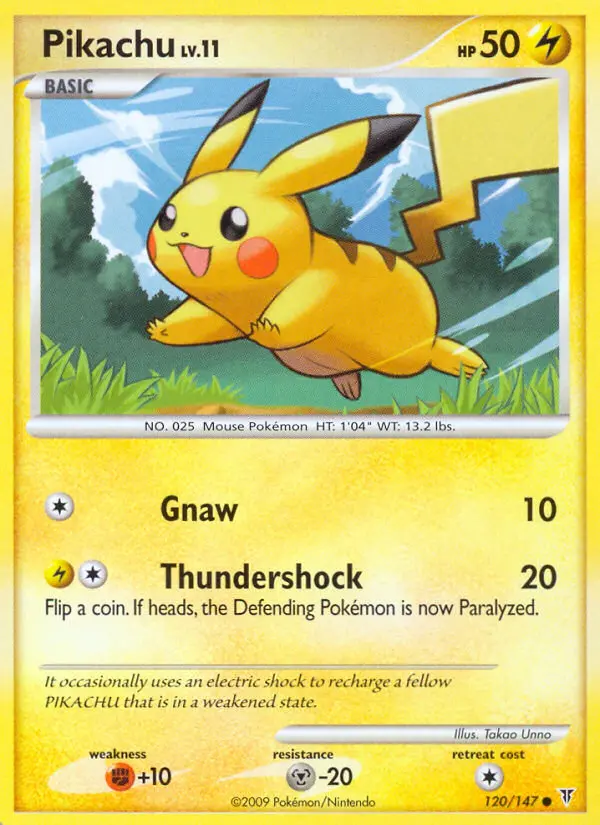 Pikachu — Supreme Victors card #120