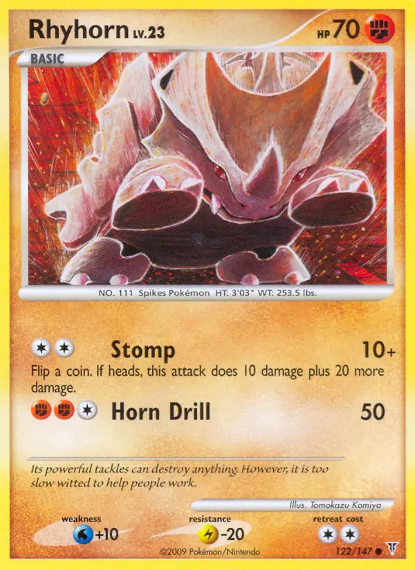 Rhyhorn — Supreme Victors card #122