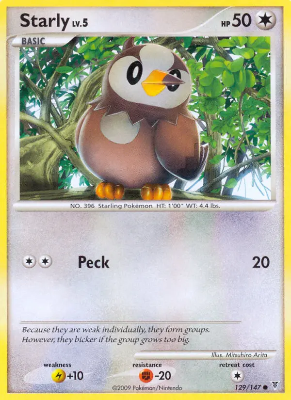 Starly — Supreme Victors card #129