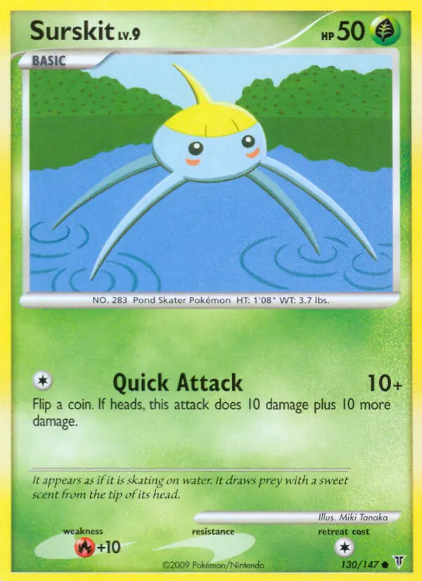 Surskit — Supreme Victors card #130