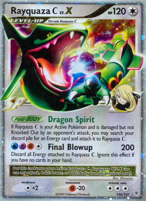 Rayquaza C — Supreme Victors card #146