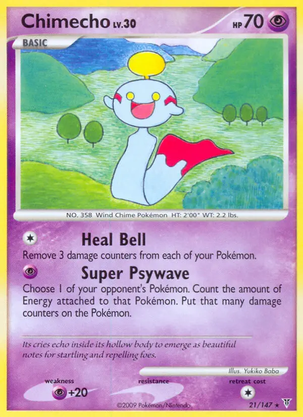 Chimecho — Supreme Victors card #21