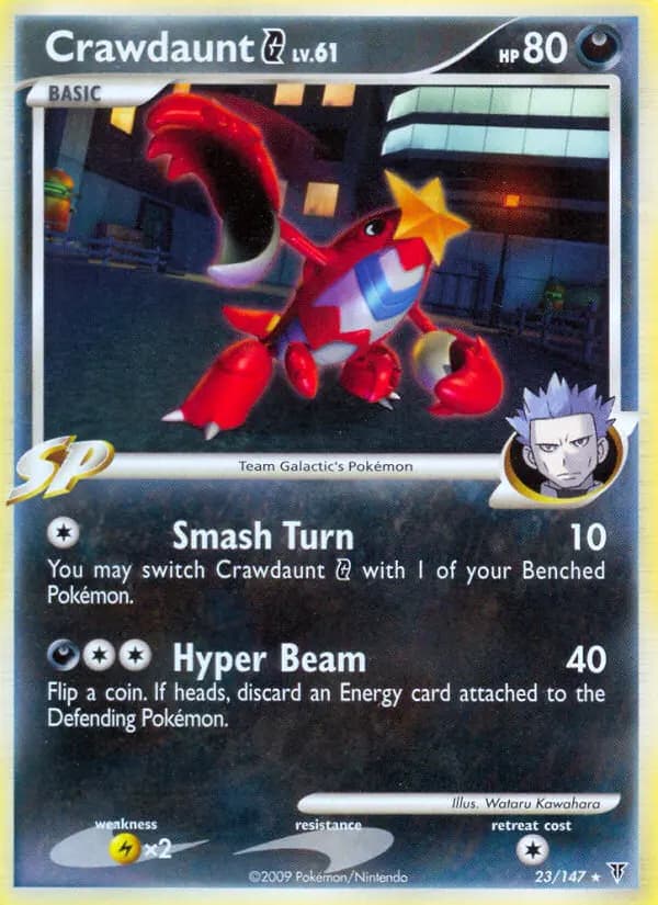 Crawdaunt G — Supreme Victors card #23