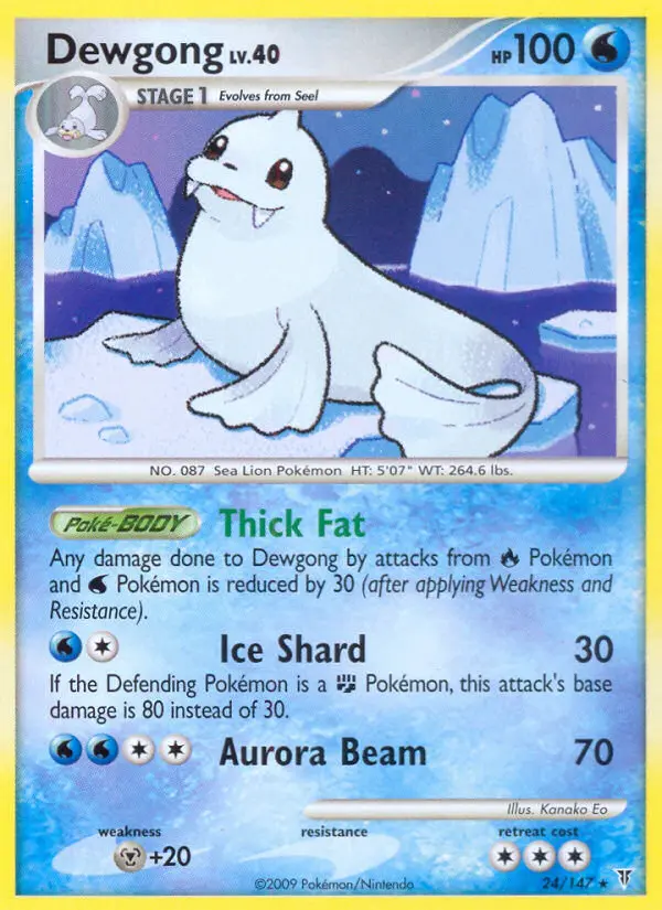 Dewgong — Supreme Victors card #24