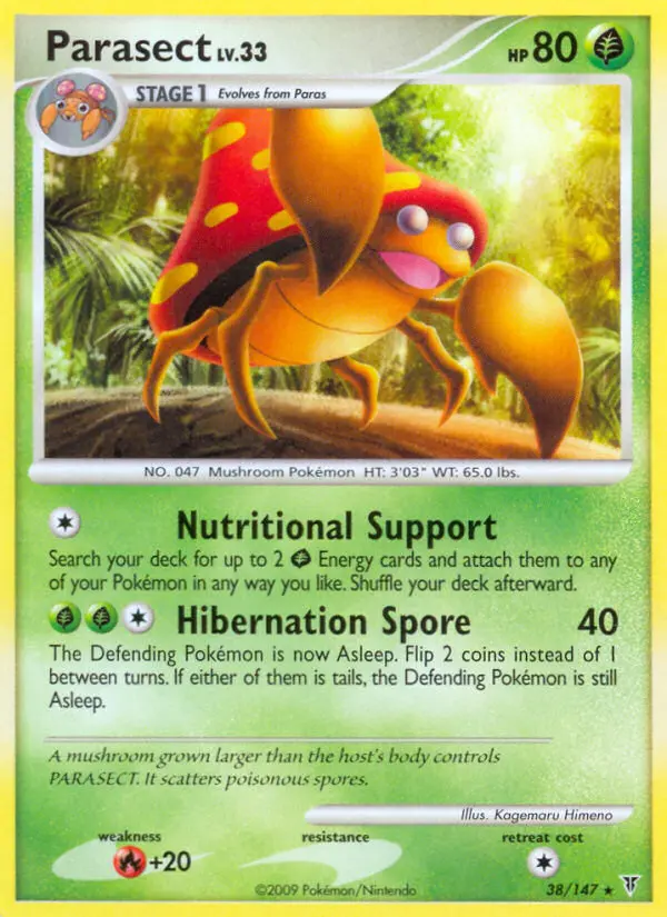 Parasect — Supreme Victors card #38