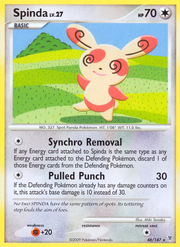 Spinda — Supreme Victors card #46