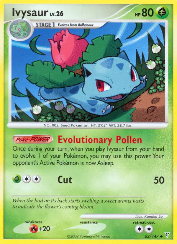 Ivysaur — Supreme Victors card #62