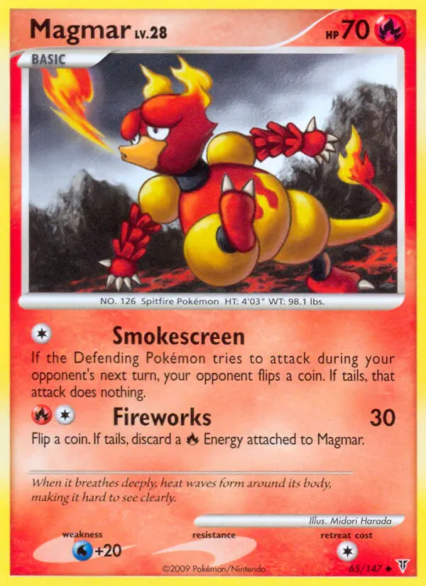 Magmar — Supreme Victors card #65