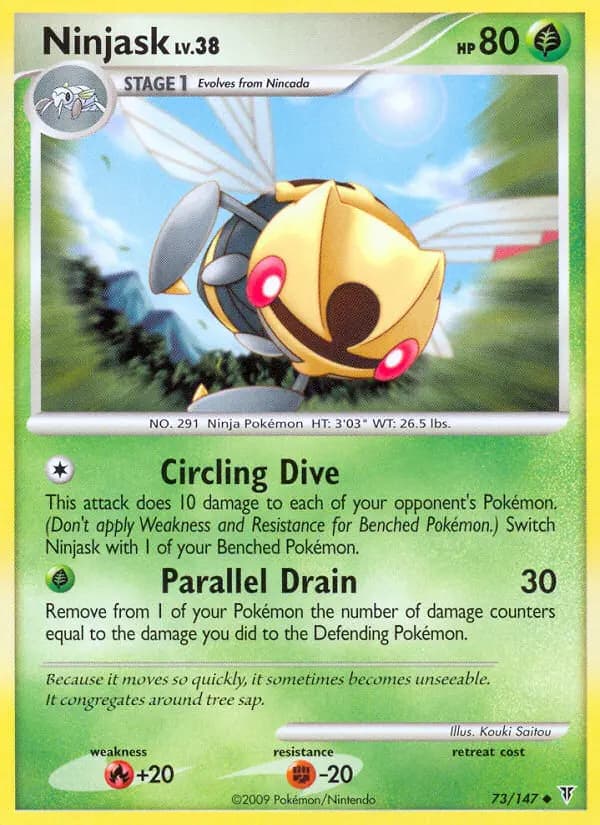 Ninjask — Supreme Victors card #73