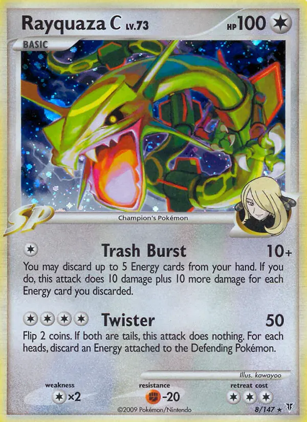 Rayquaza C — Supreme Victors card #8