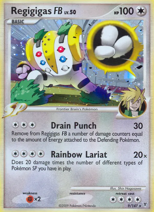 Regigigas FB — Supreme Victors card #9