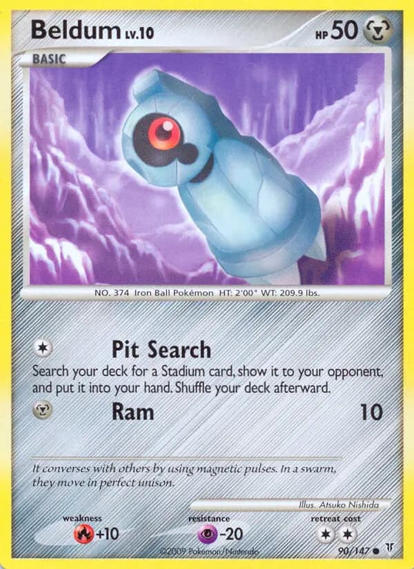 Beldum — Supreme Victors card #90