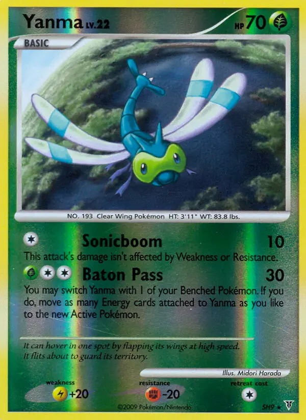 Yanma — Supreme Victors card #SH9