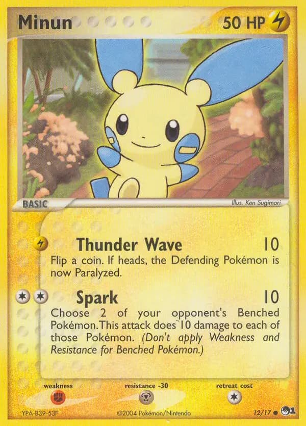 Minun — POP Series 1 card #12