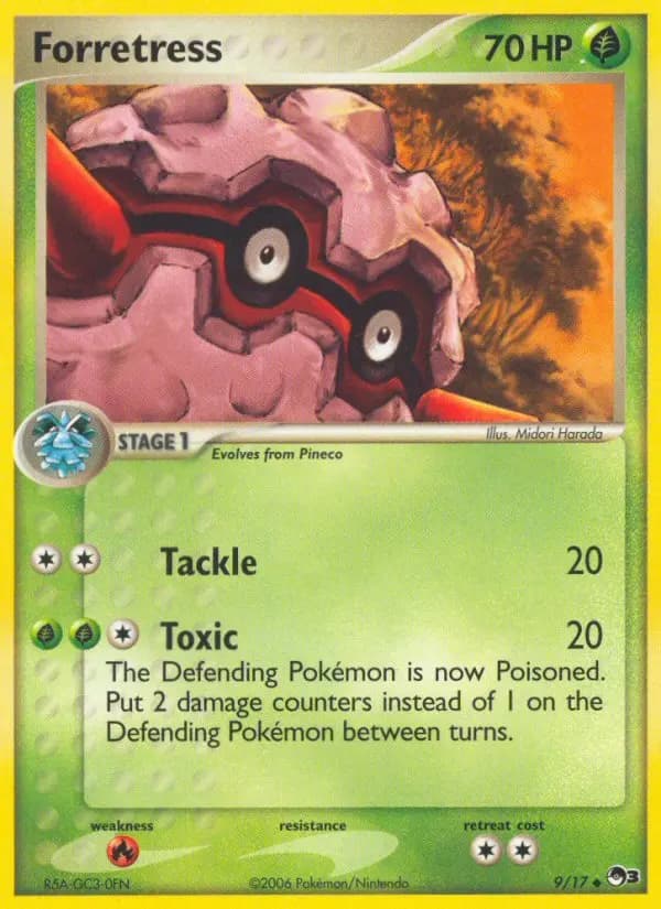 Forretress — POP Series 3 card #9