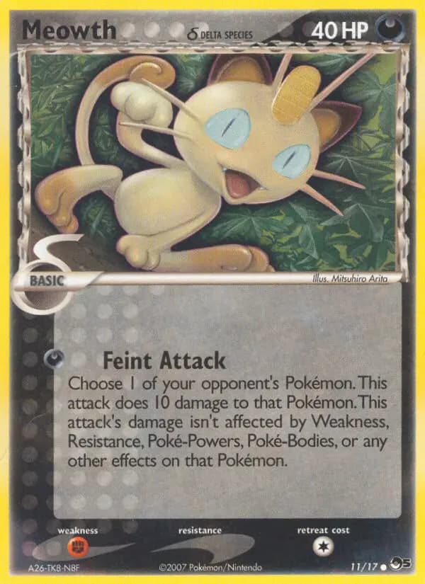 Meowth δ — POP Series 5 card #11