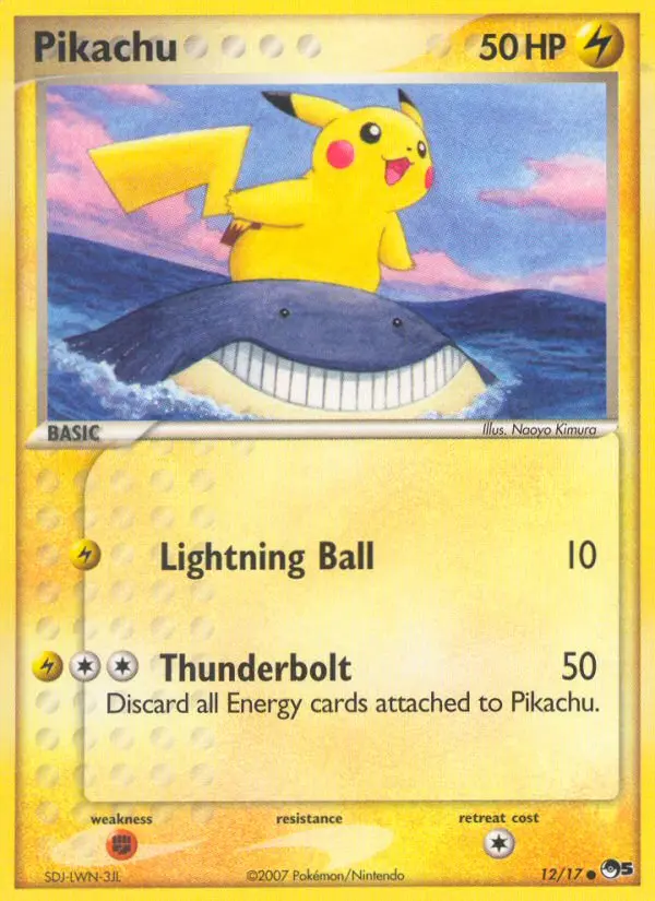 Pikachu — POP Series 5 card #12