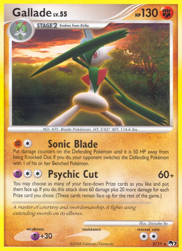 Gallade — POP Series 7 card #2