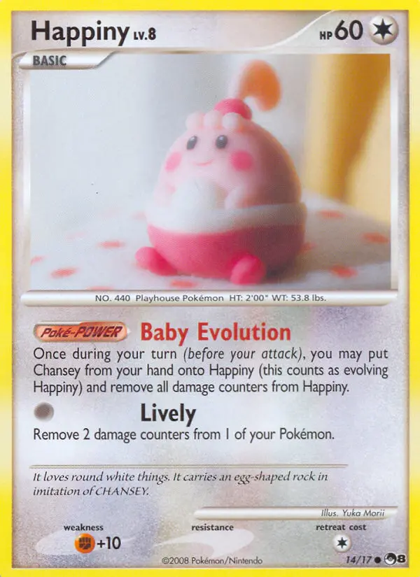 Happiny — POP Series 8 card #14