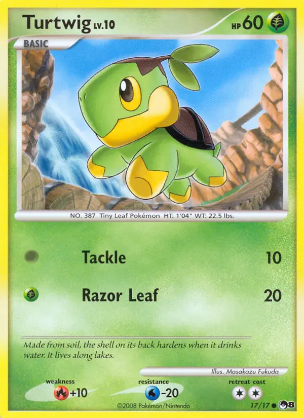 Turtwig — POP Series 8 card #17