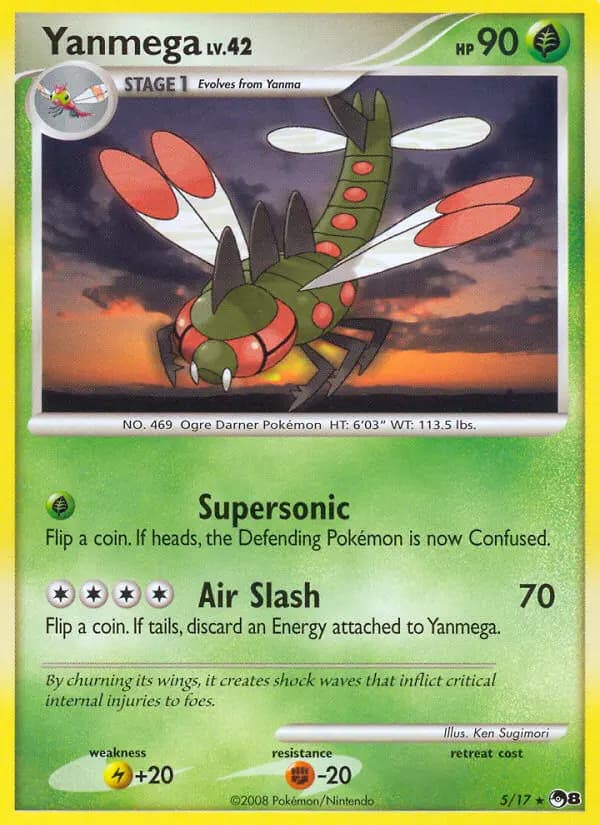 Yanmega — POP Series 8 card #5