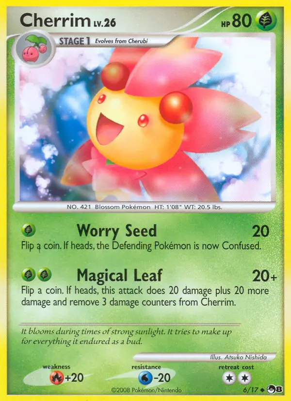 Cherrim — POP Series 8 card #6