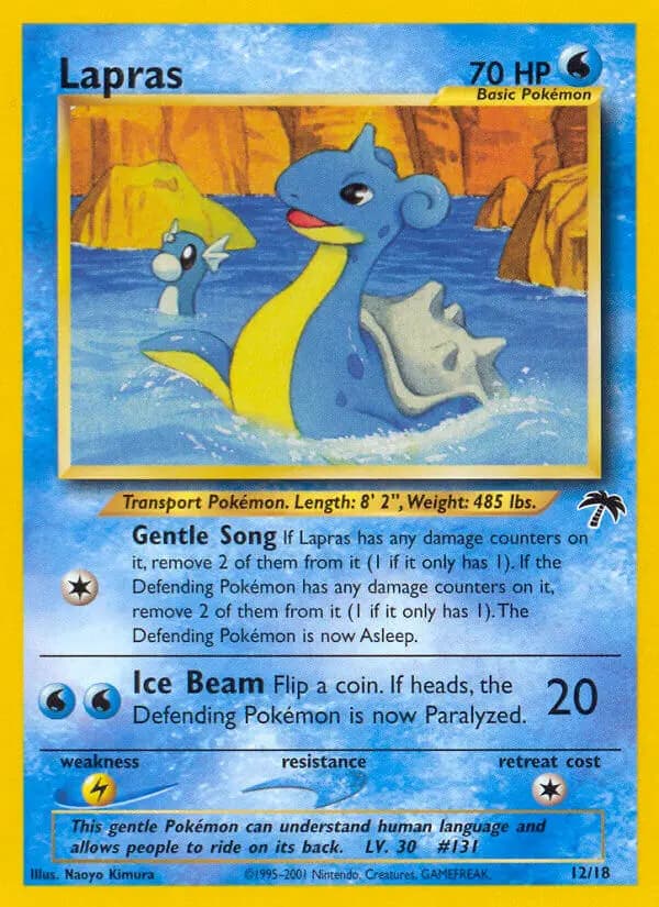 Lapras — Southern Islands card #12