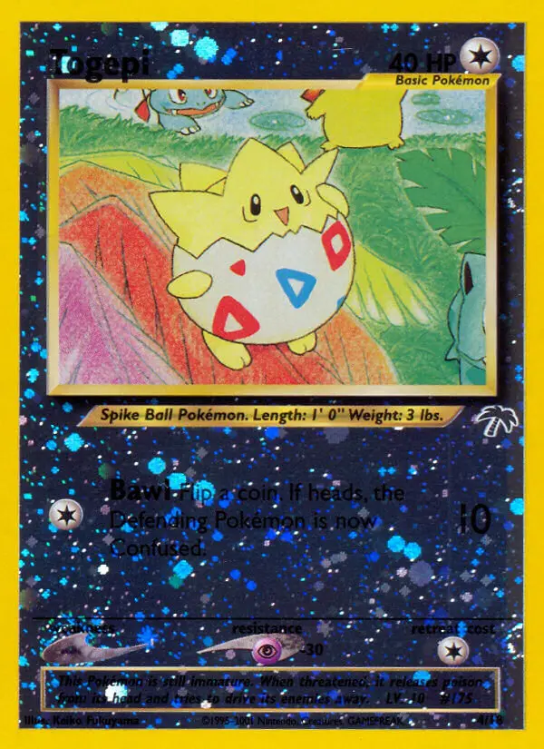 Togepi — Southern Islands card #4
