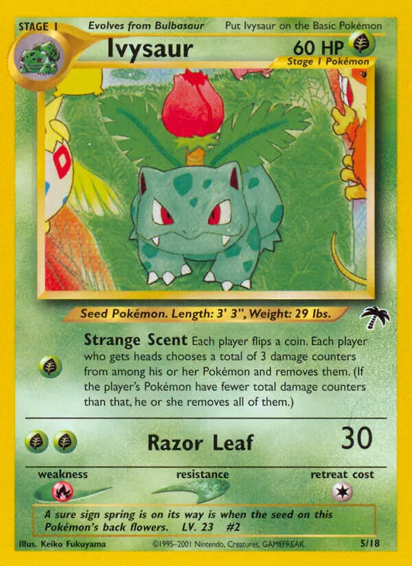 Ivysaur — Southern Islands card #5