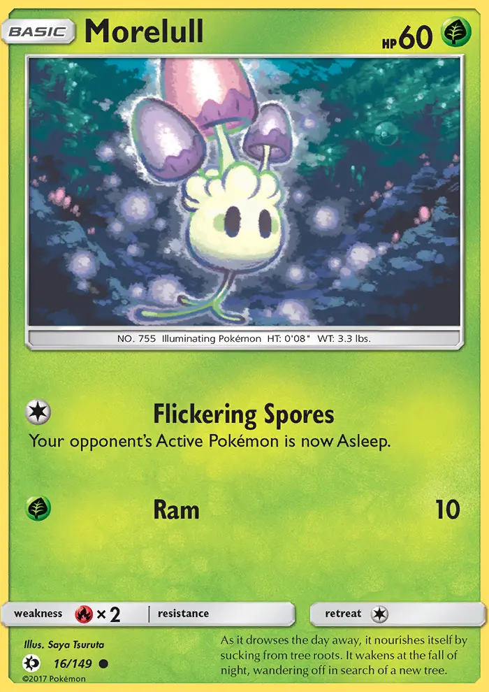 Morelull — Sun & Moon card #16