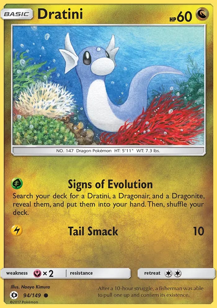 Dratini — Sun & Moon card #94