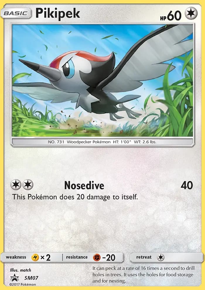 Pikipek — SM Black Star Promos card #SM07