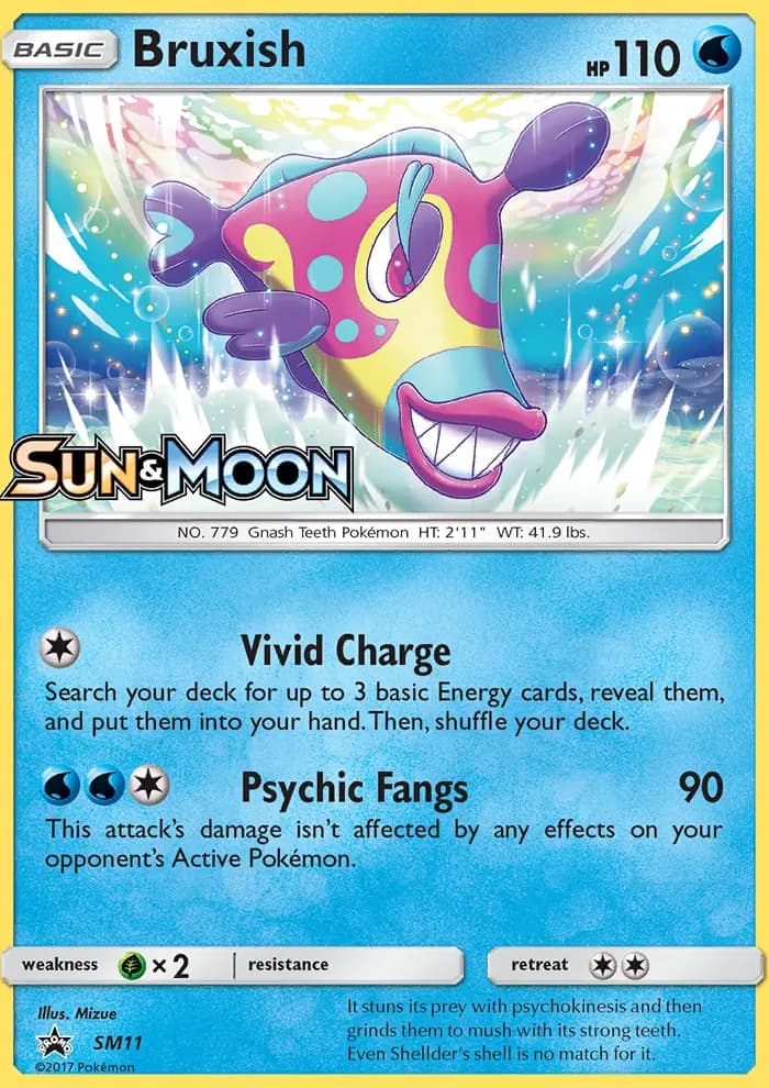 Bruxish — SM Black Star Promos card #SM11