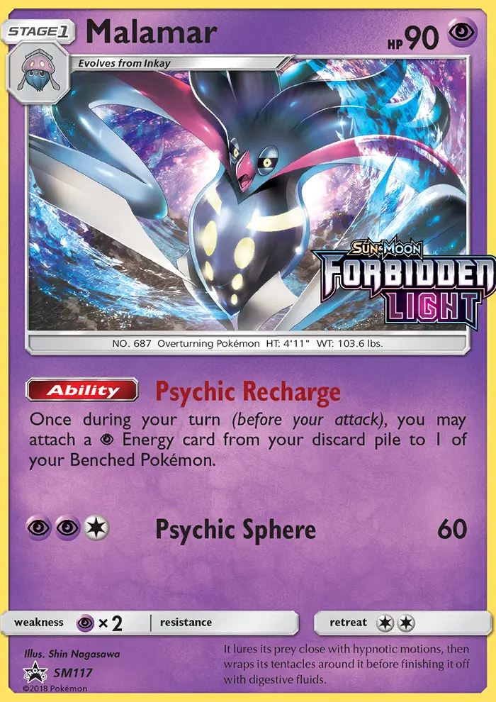 Malamar — SM Black Star Promos card #SM117