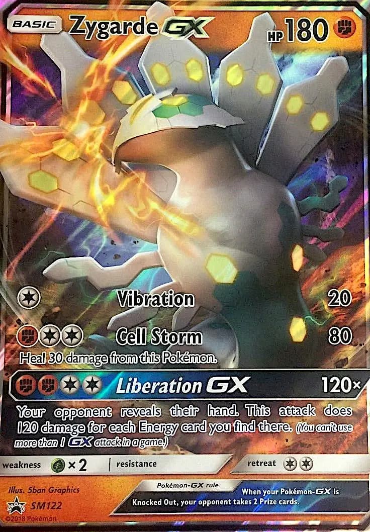 Zygarde GX — SM Black Star Promos card #SM122