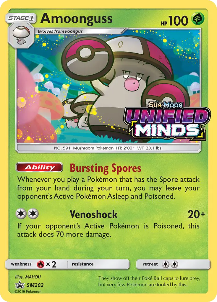 Amoonguss — SM Black Star Promos card #SM202