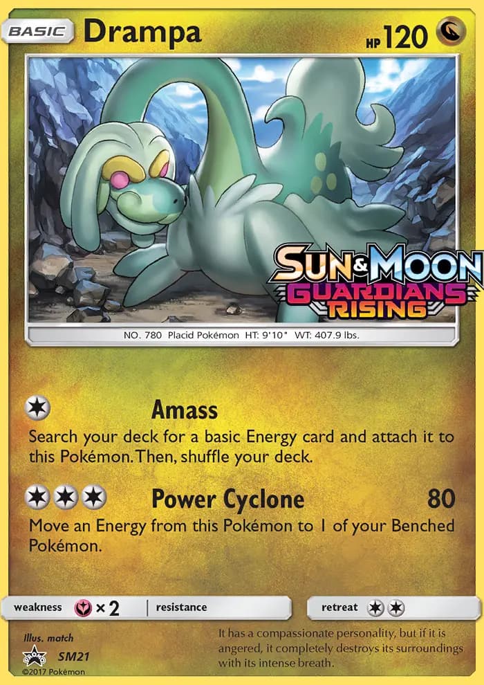 Drampa — SM Black Star Promos card #SM21