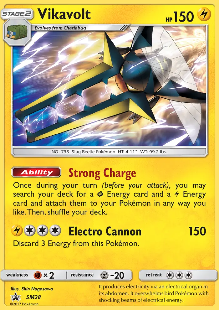 Vikavolt — SM Black Star Promos card #SM28