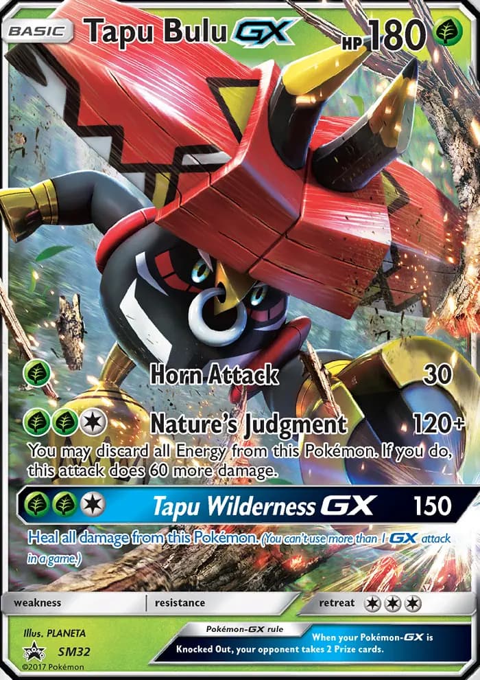 Tapu Bulu GX — SM Black Star Promos card #SM32