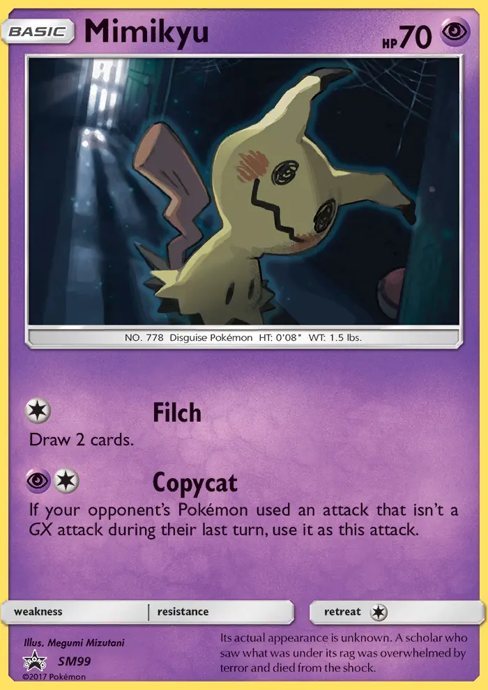 Mimikyu — SM Black Star Promos card #SM99