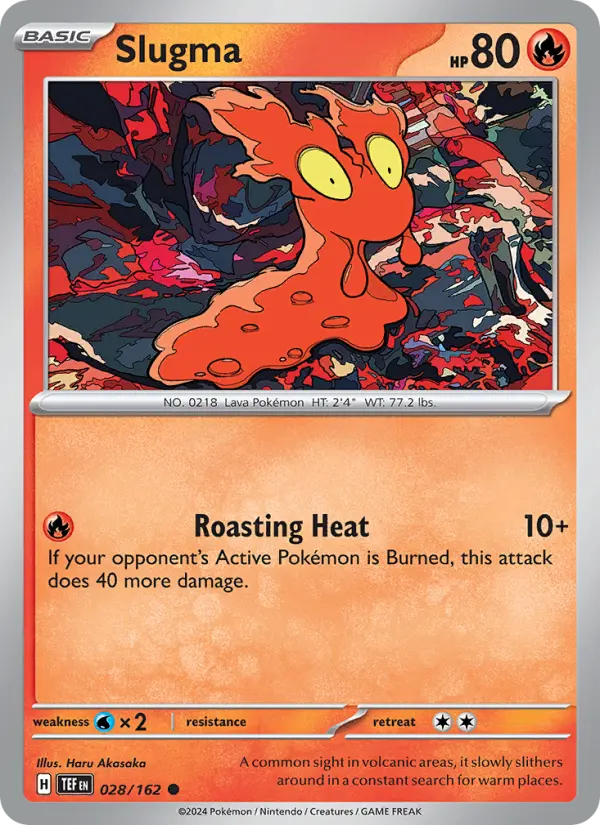 Slugma — Temporal Forces card #028