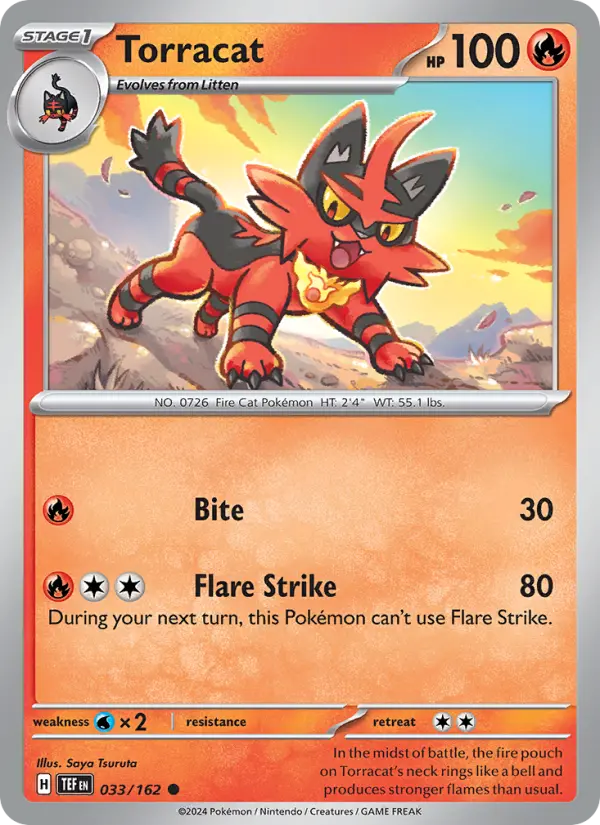 Torracat — Temporal Forces card #033