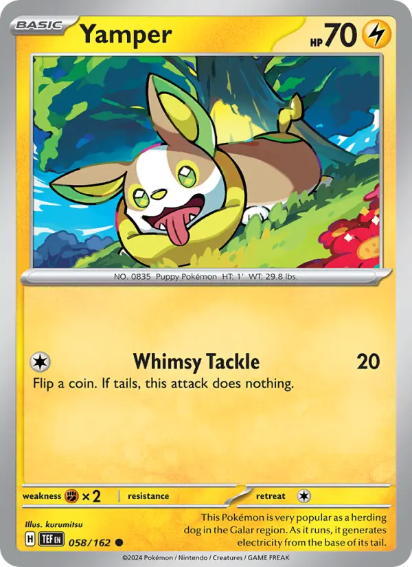 Yamper — Temporal Forces card #058