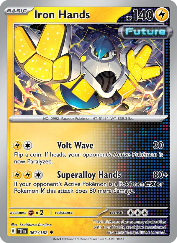 Iron Hands — Temporal Forces card #061
