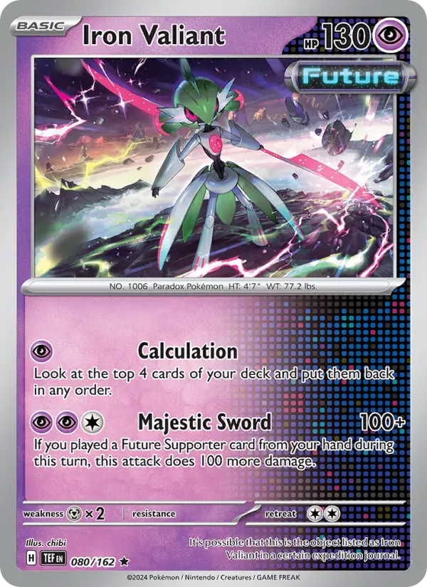 Iron Valiant — Temporal Forces card #080