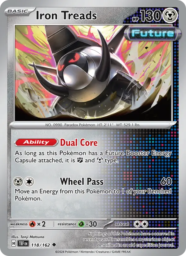 Iron Treads — Temporal Forces card #118