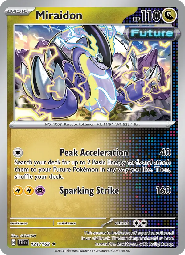 Miraidon — Temporal Forces card #121